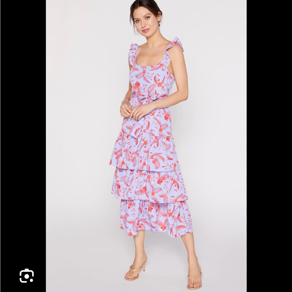 Likely Juno print floral dress